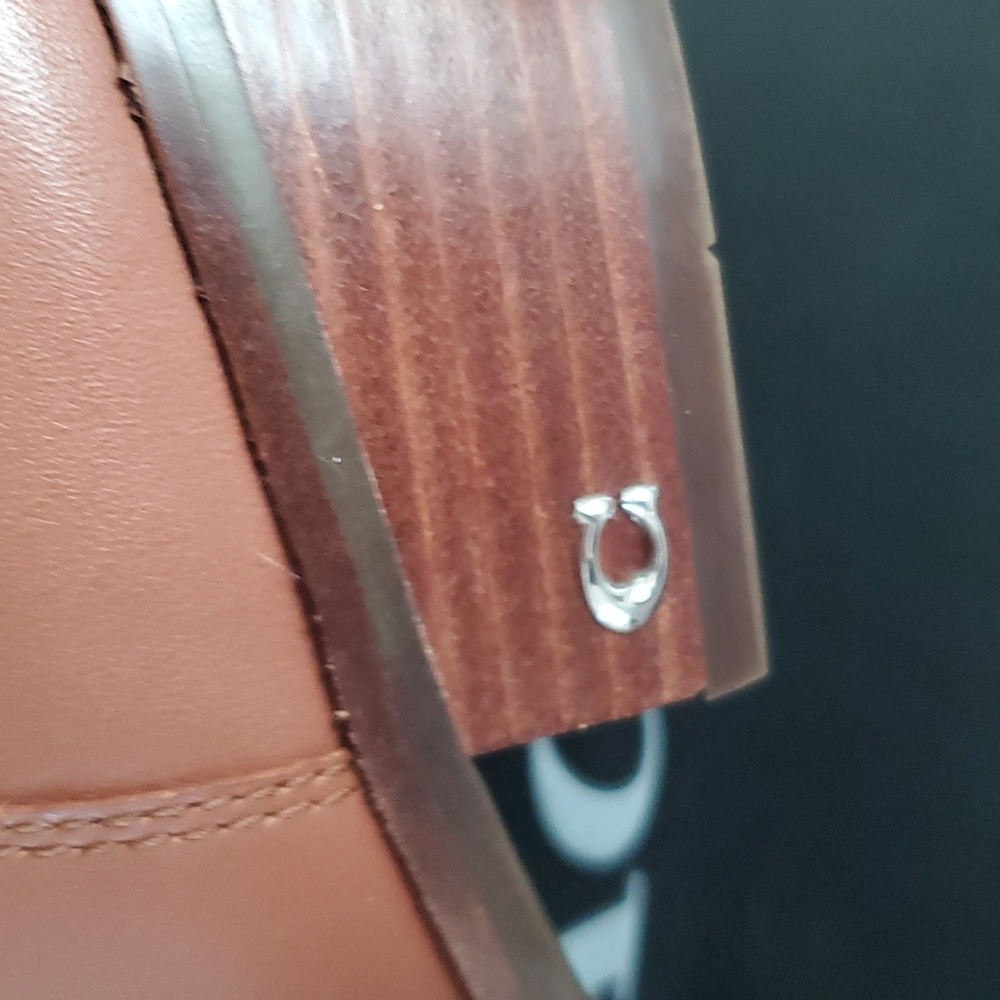 Coach Dannie Leather Ankle Bootie - Picture 10 of 16